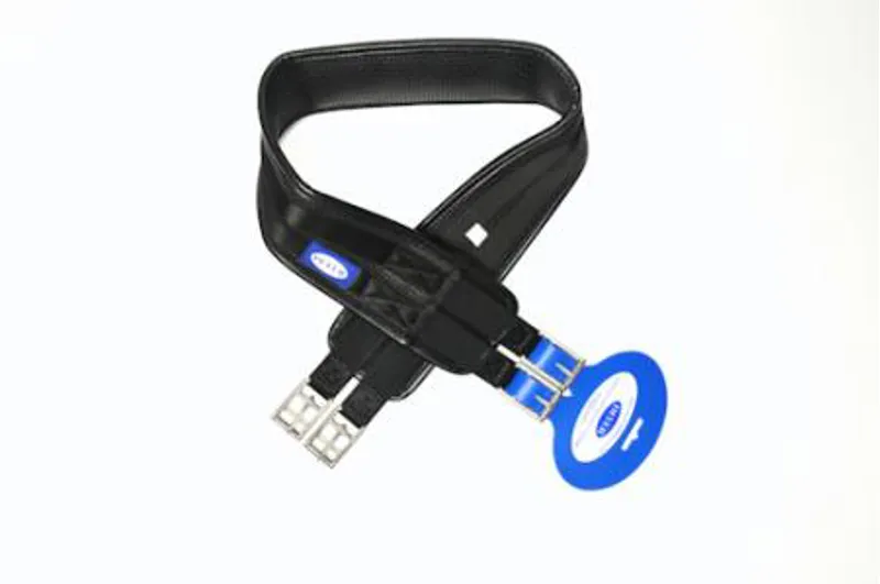 Dever Comfort Girth with Elastic Both Ends in Black